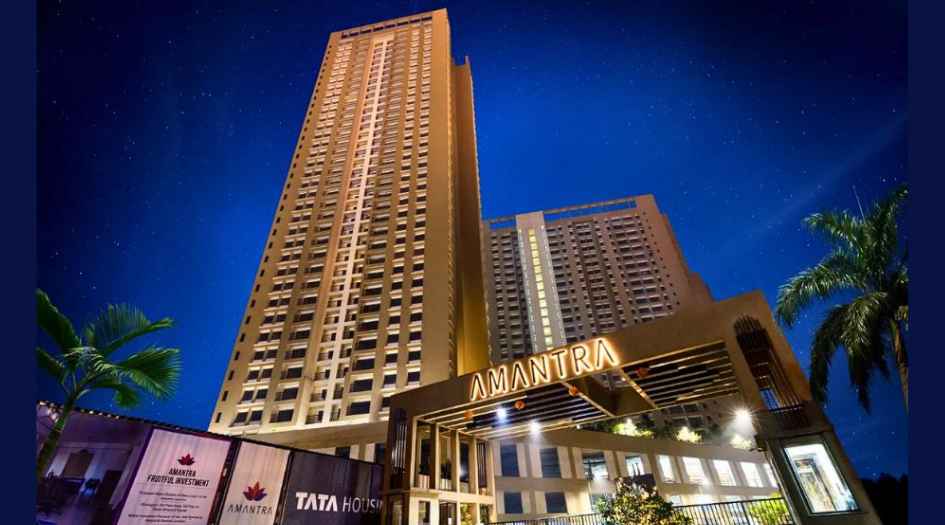 Tata-Amantra-Gallery-Actual-Elevation-Image-Night
